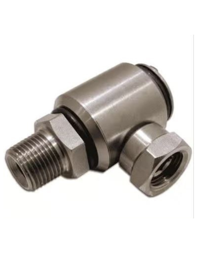 stainless steel 90 degree car wash boom swivel 3/8" m x 3/8" f