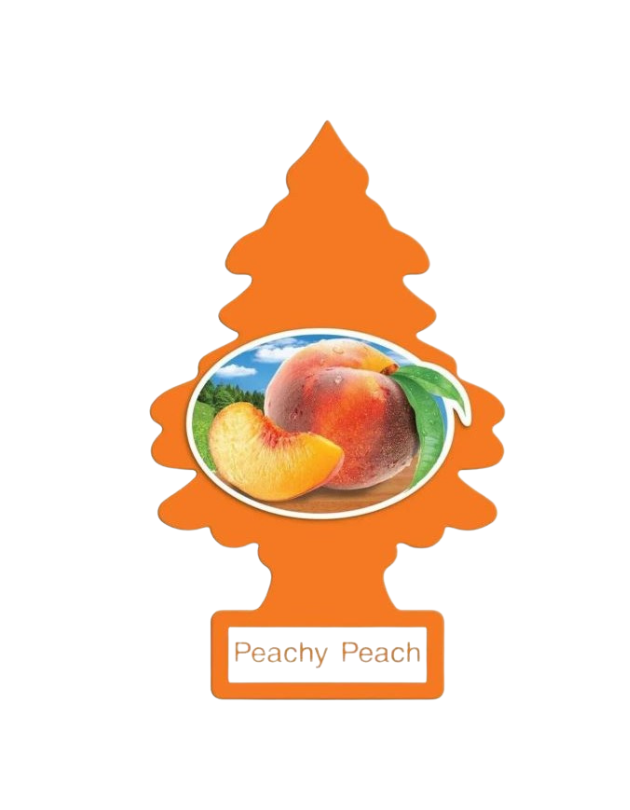 little trees air fresheners peachy peach 72 pouch pack