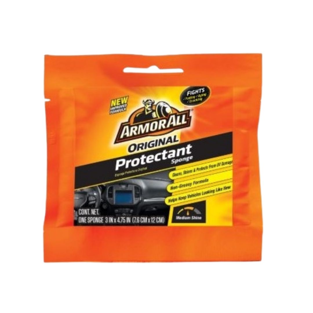 armor all original protectant sponge, single pack 100 per case