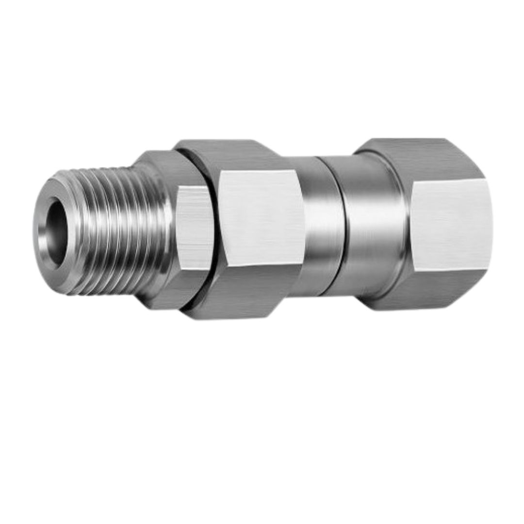 stainless steel swivel 3/8" m x f